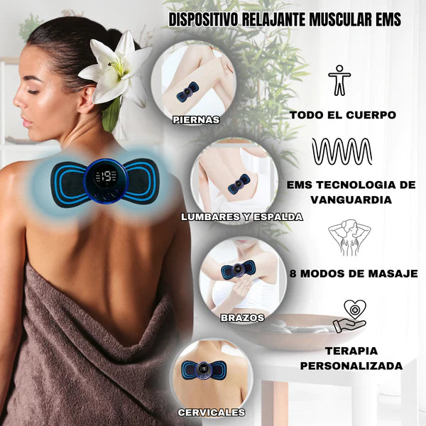 Masajeador Corporal Portátil RelaxPro™️ - Relajación Garantizada